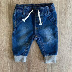 NB denim Cat and Jack joggers